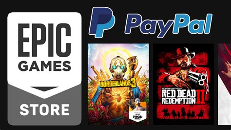 epic games paypal.
